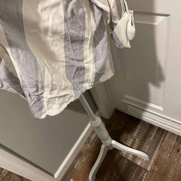 AE linen blend button up shirt - Picture 3 of 7